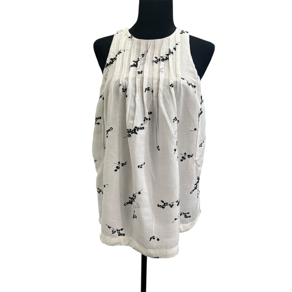 Anthropologie Brion Embroidered Top By Akemi + Kin Sz. 6